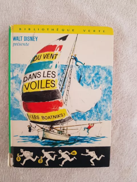 DU VENT DANS LES VOILES par WALT DISNEY Collection Bibliothèque Verte