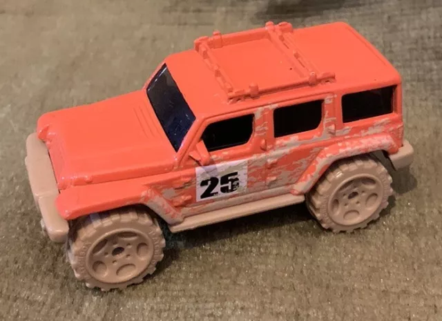 Matchbox Jeep Rescue Concept Diecast Model Car - Orange