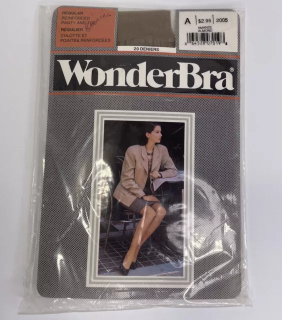 Vintage 1991 Pantyhose Jennifer Connelly Model Panty Hose Size A Color Is Almond