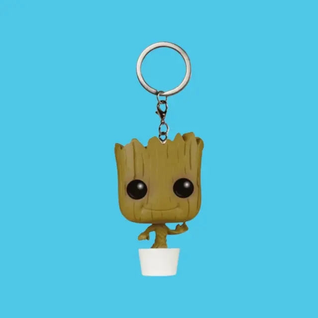 Dancing Groot Funko Pocket POP! Schlüsselanhänger Marvel Guardians Of The Galaxy