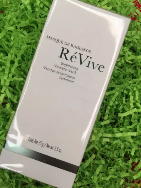 REVIVE Masque de Radiance Brightening Moisture Mask 2.5oz Full Size - NEW in Box
