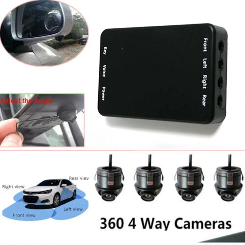 Car Parking Panoramic View Rearview Camera System 360 Degree View W/4 Camera