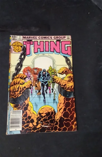 The Thing #3 1983 marvel Comic Book