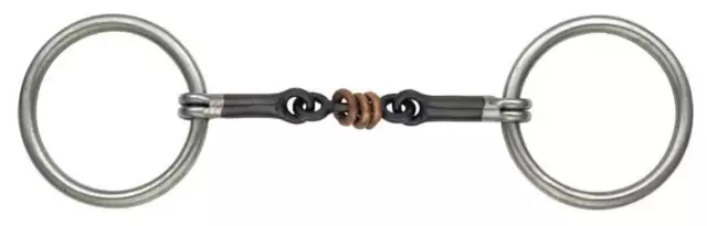 Shires Copper Roller Snaffle | Horse Bit | Sweet Iron | 5 Sizes