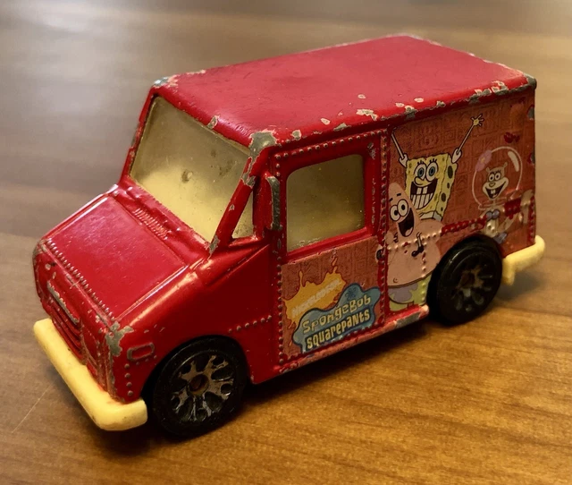 1999 Matchbox Delivery Service Truck 1:68 Die Cast Spongebob Squarepants Mattel
