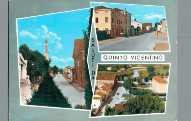 Vicenza Quinto Vicentino vedutine  F. Grande  spedita