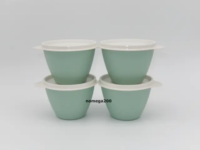 Tupperware 1 3/4-cup Refrigerator Snack Bowls Set