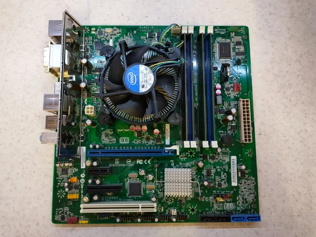 FOXCONN 115XDBP INTEL Core i5-2500K Motherboard CPU 16GB DDR3