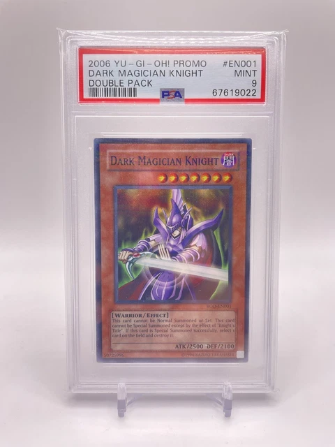 Dark Magician Knight - ROD-EN001 - PSA 9 MINT - Parallel Rare 8378