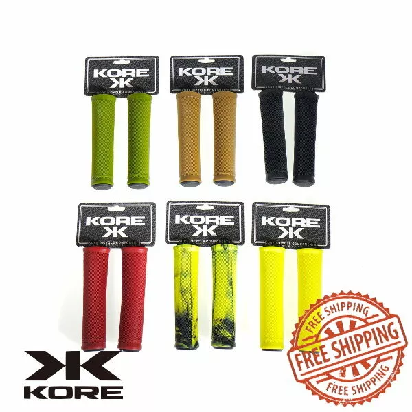 Kore Rivera Grips Light Weight Bike Handlebar Grip BMX MTB Dirt Jump 135mm Grip