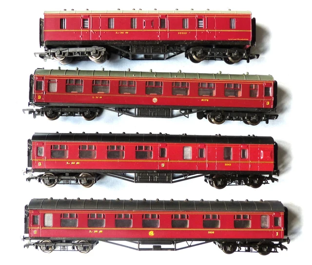MAINLINE/ REPLICA/ DAPOL 4 LMS Stanier Comp/Full Brake/All Brake- 3rd ...