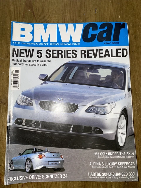 BMW CAR MAGAZINE BACK ISSUES. MAY 2003. CLEAN 1 OWNER (see pics) £4.20 ...