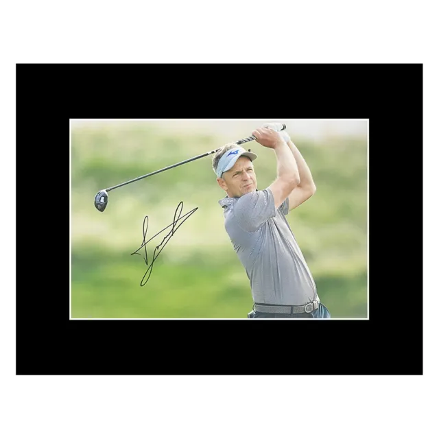 Luke Donald Autograph Photo Display 16x12 - Golf Icon +COA