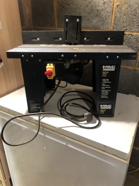 MACALLISTER ROUTER TABLE RT200 Router COD1200R Used mint Please