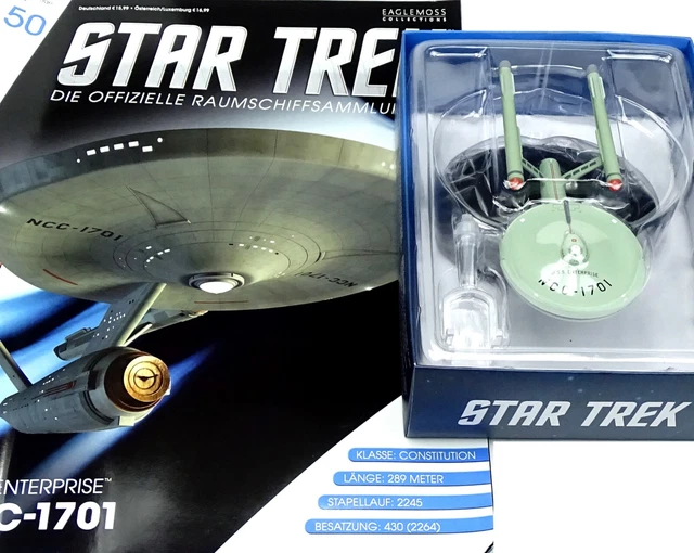 USS Enterprise NCC-1701 Metallschild - Star Trek Kennzeichen