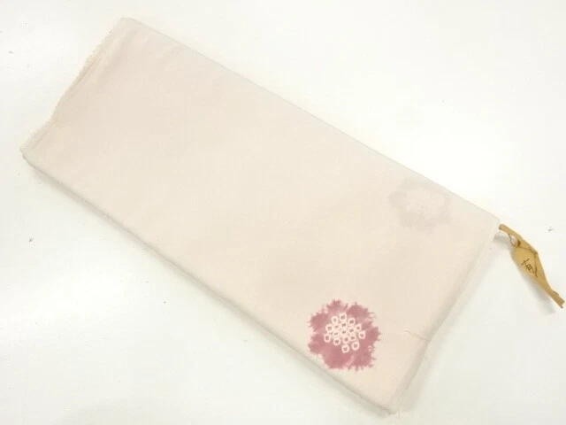 6737551: Japanese Kimono / Antique Araihari For Kimono / Woven Flower
