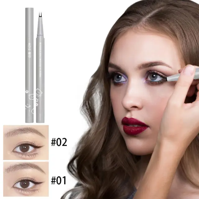 NEW Double Tip Lower Eyelash Pencil Liquid Eye Makeup Waterproof
