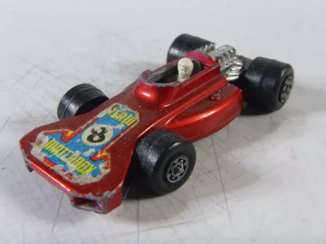 TEAM MATCHBOX 8 No.24 MATCHBOX SUPERFAST -- ENGLAND MODELLAUTO RENNWAGEN 1973