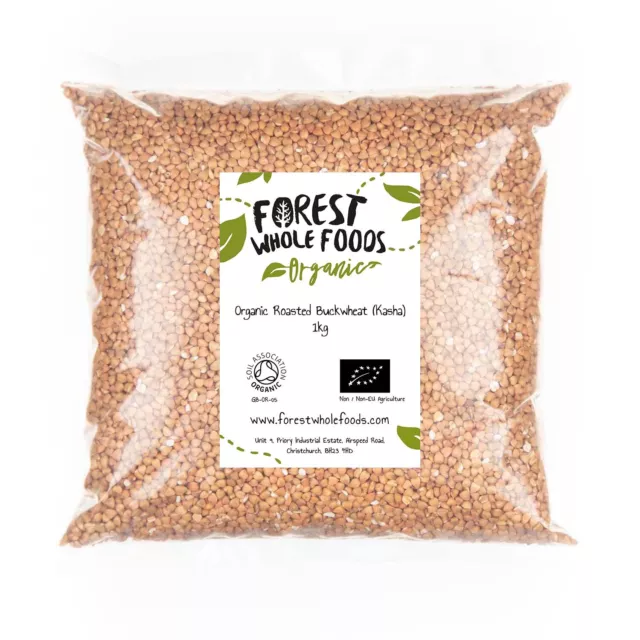 Organic Kasha (Roasted Buckwheat) - Forest Whole Foods