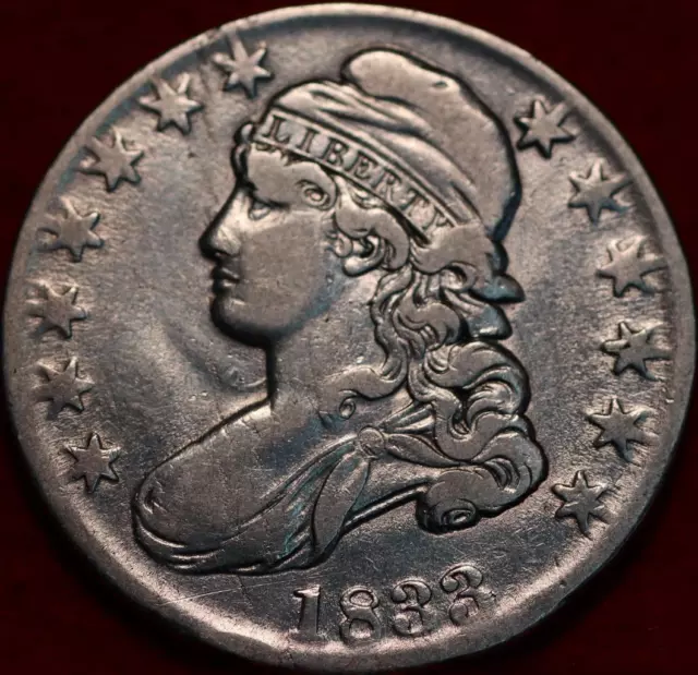 1833 Philadelphia Mint Capped Bust Half Dollar