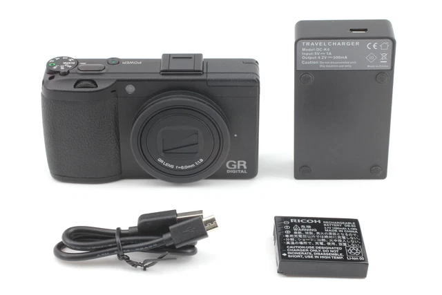 SH : 00009 [MINT] RICOH GR DIGITAL III 3 10.0MP Digital Camera From JAPAN