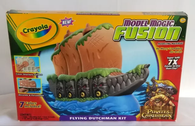 CRAYOLA DISNEY MODEL Magic Fusion Flying Duchman Kit Pirates of the