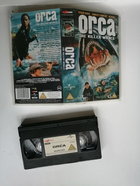 ORCA THE KILLER WHALE VHS visual data 3