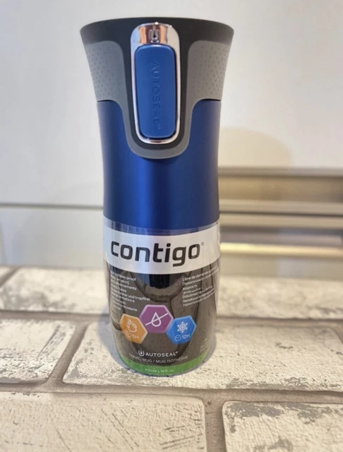 Contigo West Loop Travel Mug AutoSeal Vacuum Insulated Spill-Free Bottle - 470ml