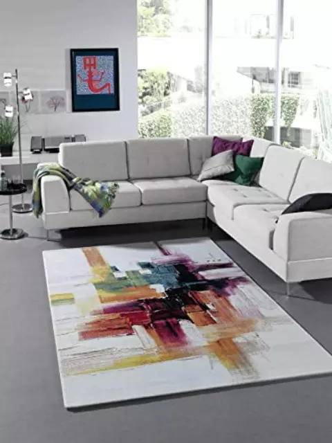 (TG. 200 cm x 290 cm) Mia's Teppiche Tappeto moderno Splash Designer Colorato Br