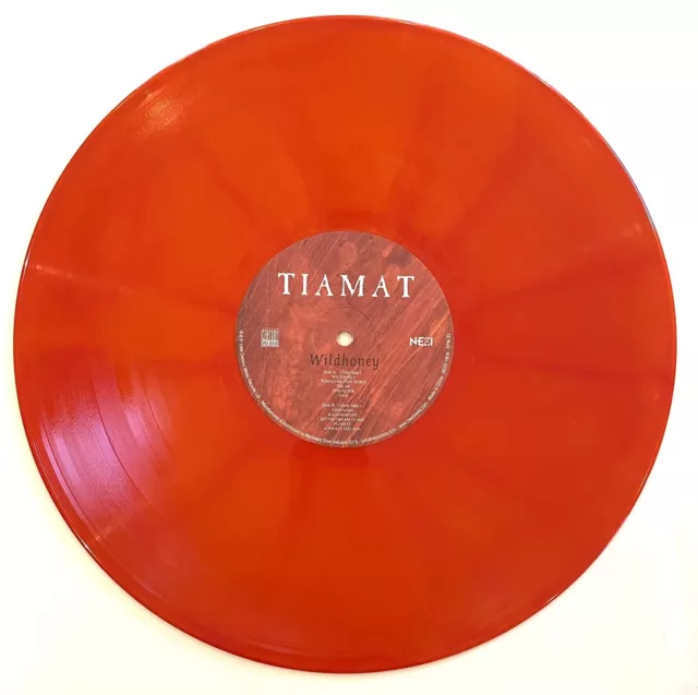 TIAMAT WILDHONEY Limited Edition NESI Media China Orange/Red Vinyl LP New MINT 3
