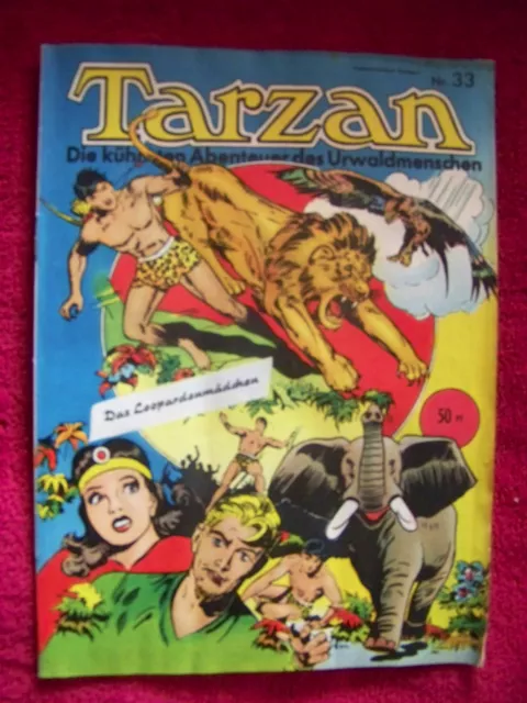 Tarzan - Die kühnsten Abenteuer des Urwaldmensch Nr. 33 Das Leopardenmädchen