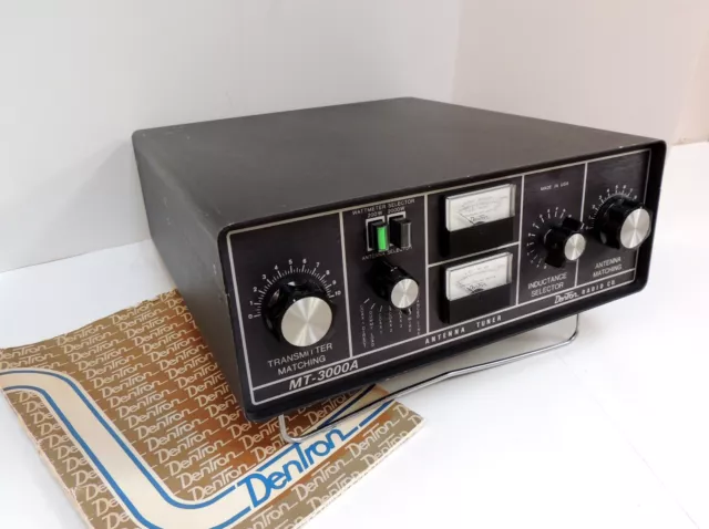 Sintonizador De Antena Pep Dentron Modelo Mt-3000A 3 Kw Con Manual Original