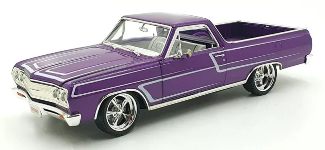 Acme 1/18 Scale A1805413 1965 Chevrolet El Camino Pick-Up Custom Cruiser Purple