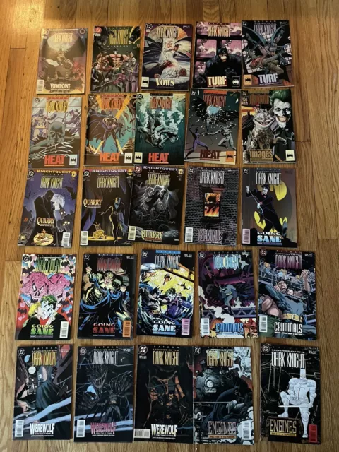 DC Comics BATMAN Legends of the Dark Knight Lot Of 25