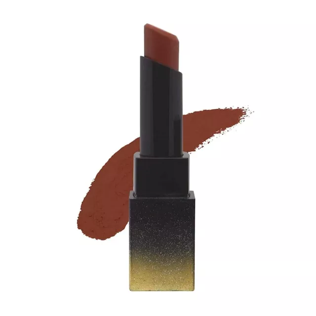 Sugar Cosmetics Rien Else Matter - Rouge à Lèvres Mat 31 Simmer Marron, 3.2g