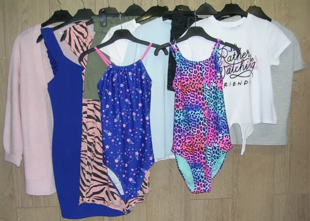 RIVER ISLAND NEXT NEW LOOK etc Girls Summer Bundle Dress Tops Age 9-10 140cm
