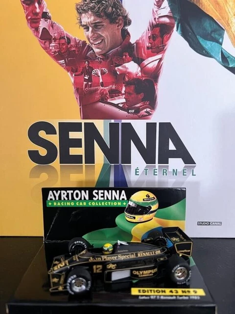 AYRTON SENNA voiture de course EDITION 1:43 N°9 Lotus 97 t