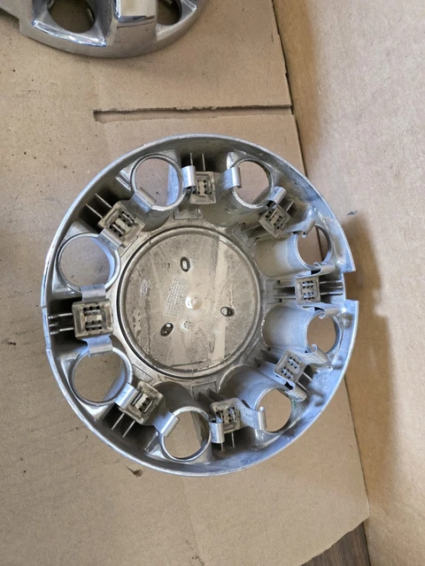 5C3Z-1130-KA 2004-2016 Ford 05 Thru 16 Super Duty F250 F350 OEM Ford 17 Quot 8 Lug Wheel Chrome Cap Cover 5c3z1130ka