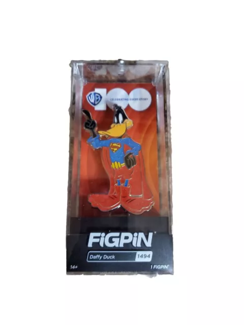 FiGPiN Warner Bros. 100th "Looney Tunes" AMC Exclusive 5pc Enamel Pin Daffy Duck