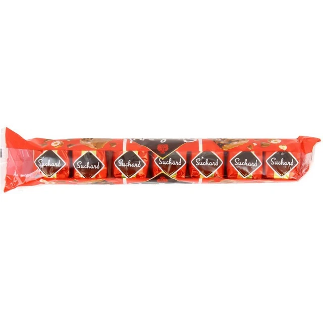 Cioccolato al latte Suchard Rochers cioccolatino nocciole noce 7x 245g NUOVO MHD 28/10/2023