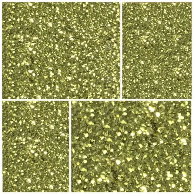 2 lb / 907g Chartreuse Gold Metal Flake, .004", .008", .015", or .025" Additive