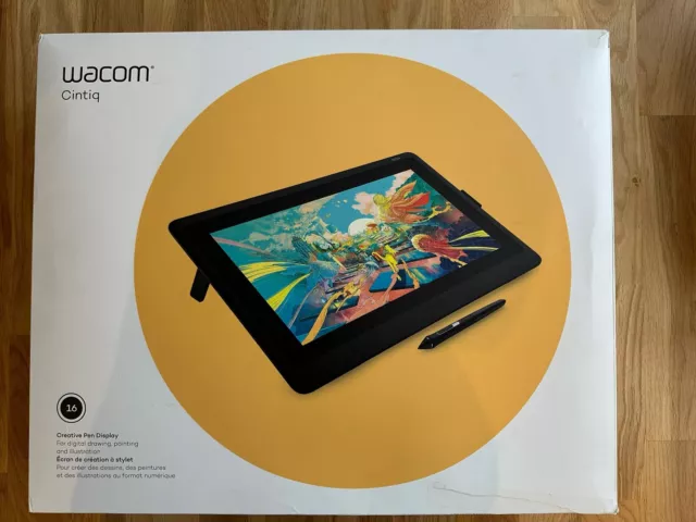 Wacom Cintiq 16 (DTK-1660) 16" Pen Display Graphic Tablet with Pro Pen 2