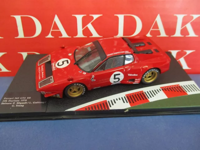 Die cast 1/43 Modellino Auto Ferrari 365 GT4 BB N5 - 24H Daytona 1978