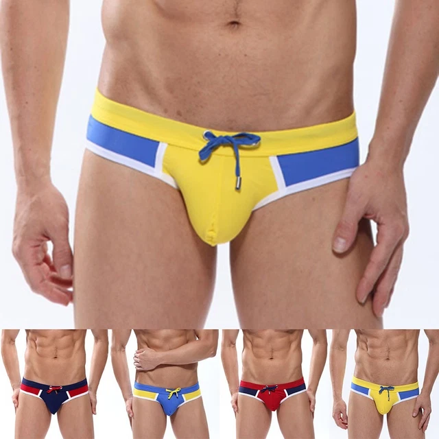 Uomo Costume da Bagno Bikini Costume Tavola Tanga Boxer Slip Intimo Slip