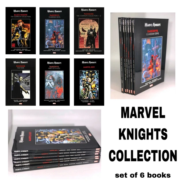 Marvel Superhero Comics Graphic Novels Fantasy Action Adventure Fiction 6 Books