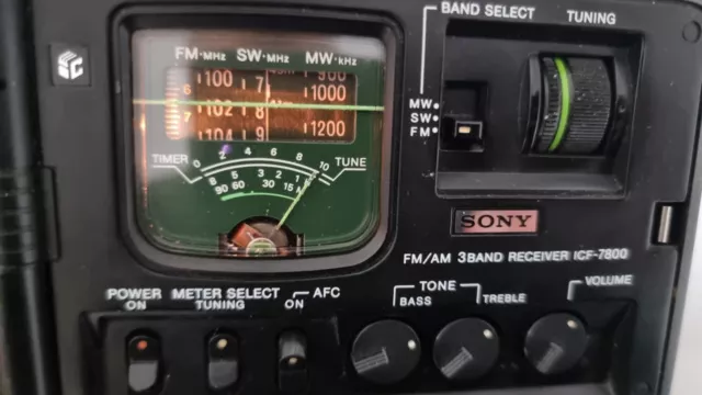 Sony Icf-7800 Radio