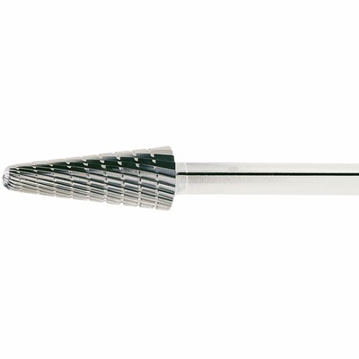 3 HSS Lukas Hss-Fräser Mfl Cône Rond Inox/Acier 10x20 MM Barre 6 MM Verz 
