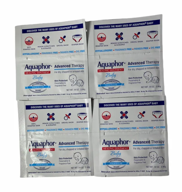40 packs .14 oz AQUAPHOR Baby Healing Ointment Advanced Therapy