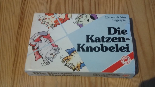 Die Katzen - Knobelei, Ein verrücktes Legespiel, ASS Spiel 2064/0