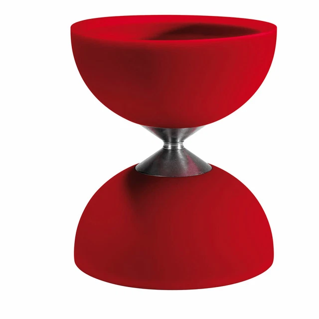 Gummi-Diabolo - Rot